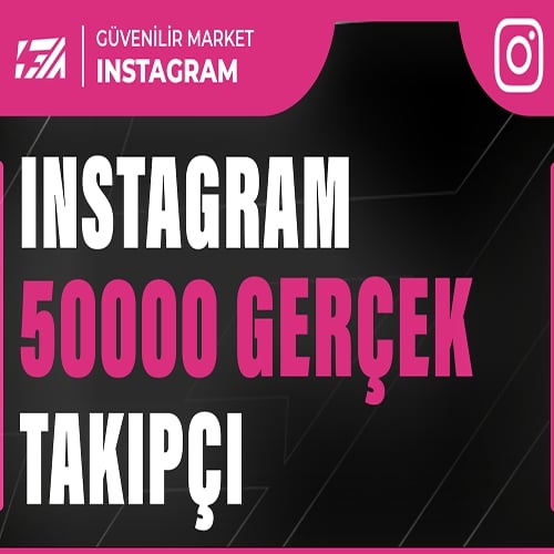  50000 İnstagram Gerçek Takipçi - KEŞFET